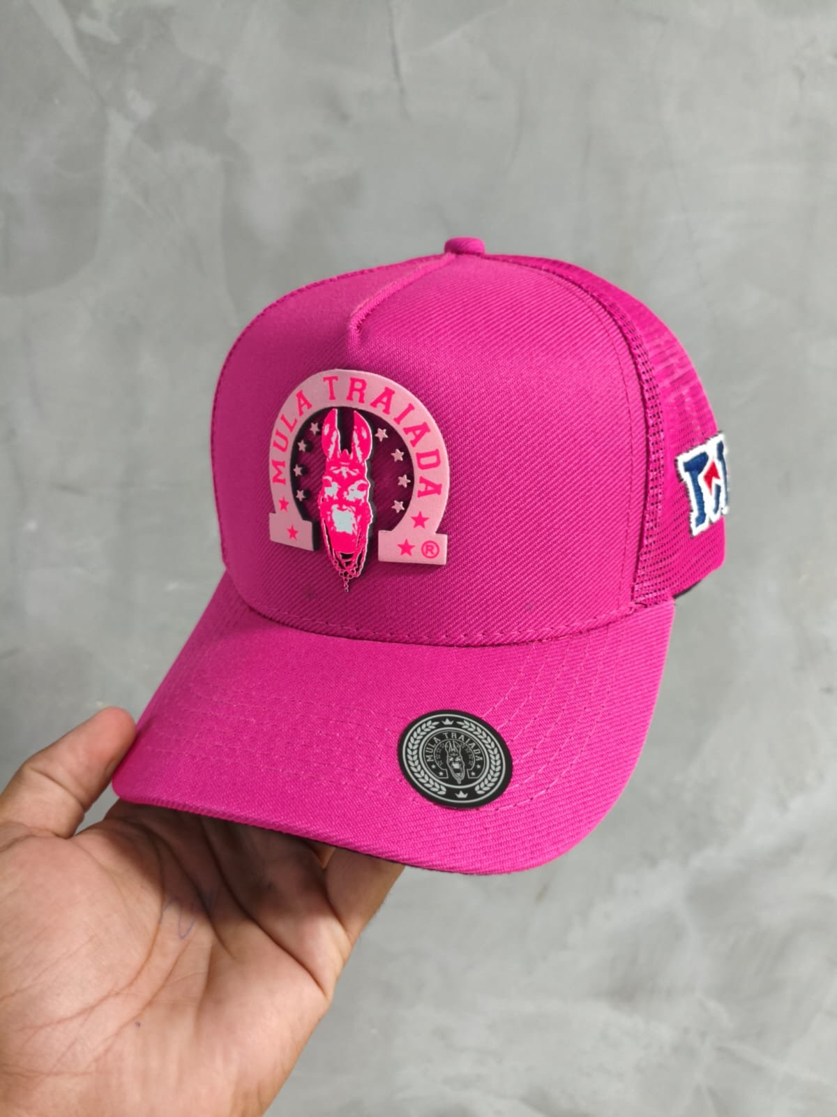 Boné Pink - Logo Ferradura