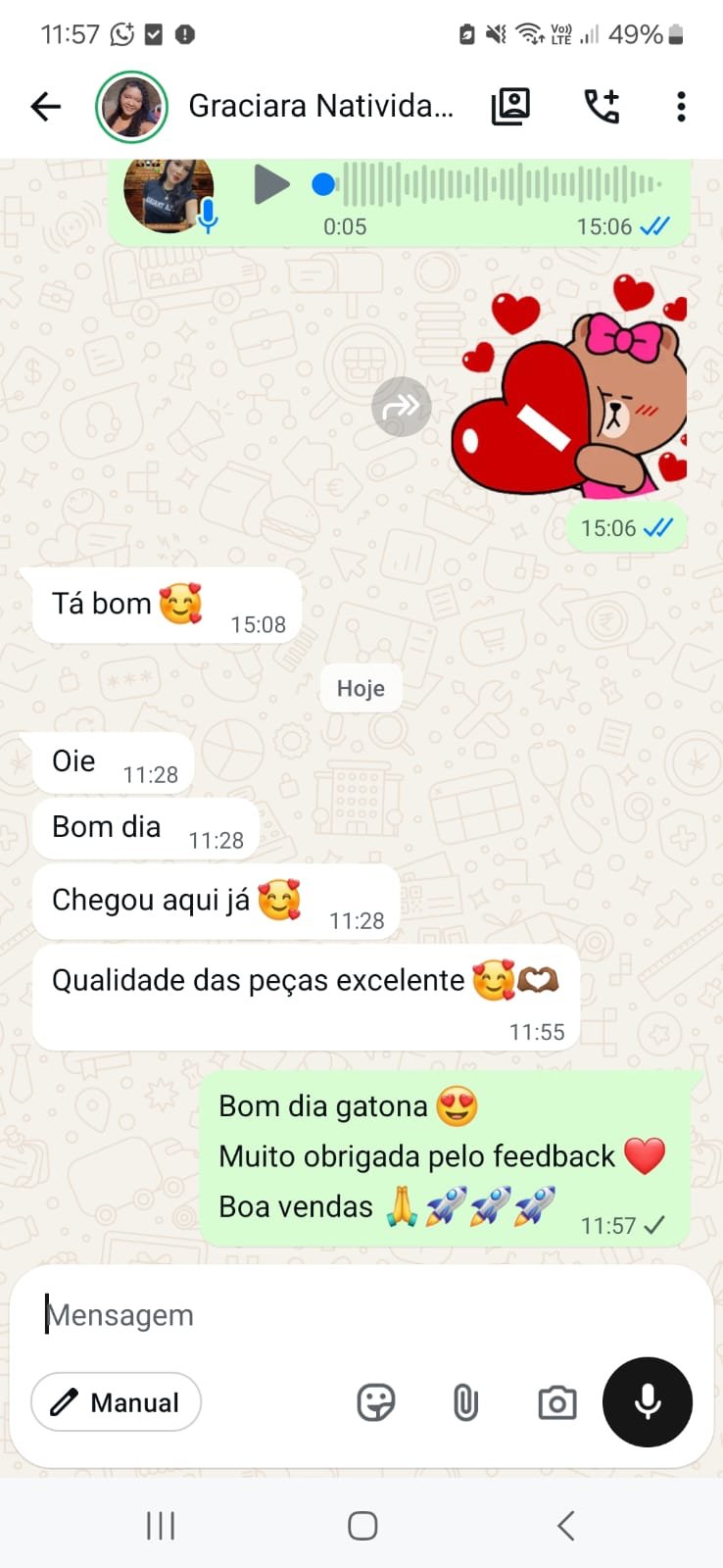 Depoimento Graciara